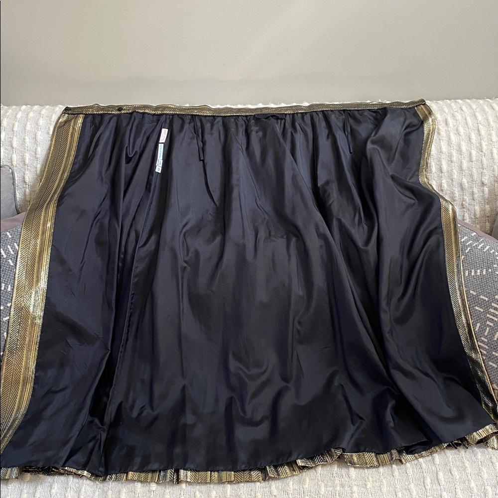 {Peggy Jennings} Vintage Silk Wrap Skirt - Picture 9 of 9